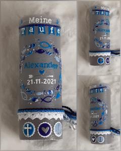 Taufkerze / Geburtskerze Beispielbild