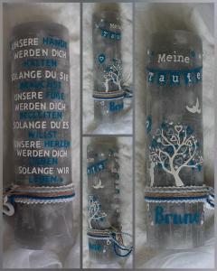 Taufkerze / Geburtskerze Beispielbild