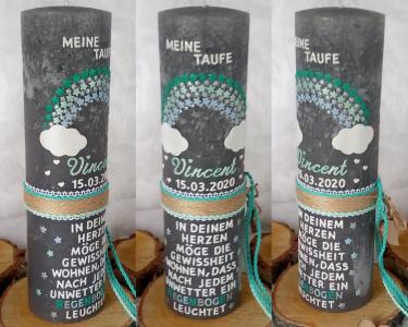 Taufkerze / Geburtskerze Beispielbild
