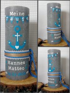 Taufkerze / Geburtskerze Beispielbild