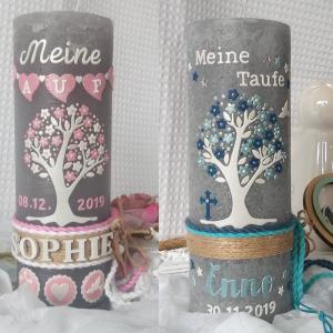 Taufkerze / Geburtskerze Beispielbild